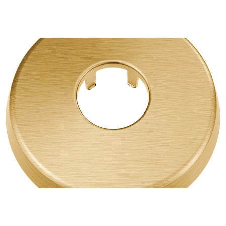 Moen Shower Arm Flange Brushed Gold 137488BG